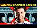 VOTACIÓN MOCIÓN DE CENSURA: ¿Diego Molano fuera de su cargo?