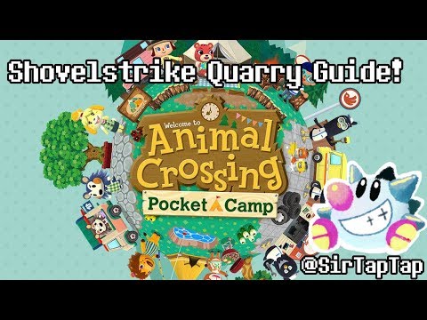 Animal Crossing Pocket Camp: Shovelstrike Quarry guide!