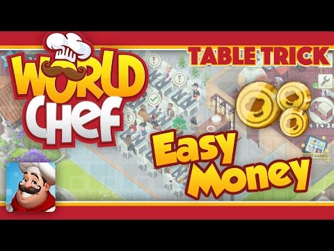 hack game world chef - World Chef - Easy Money! (Money Cheat/Trick/Guide - No Hack) - Table Trick