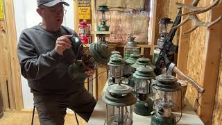 9 Vintage Coleman Lanterns - Bought Cheap - What did I get? - YouTube