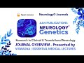 Journal Overview: Neurology® Genetics | AAN