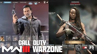 Rick Grimes Select Animations MICHONNE Bundle The Walking Dead Blackcell Teaser MW3 Season 2