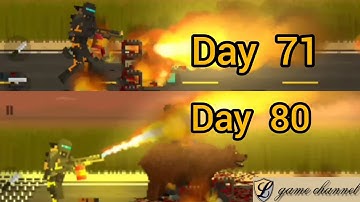 they are coming zombie defense gameplay | day 71 to day 80 | zombie shooting | l game channel