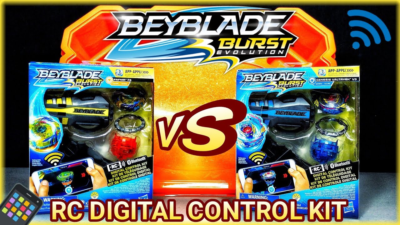 Beyblade Burst Evolution Digital Control Kit Fafnir F3 Beyblade | lupon ...