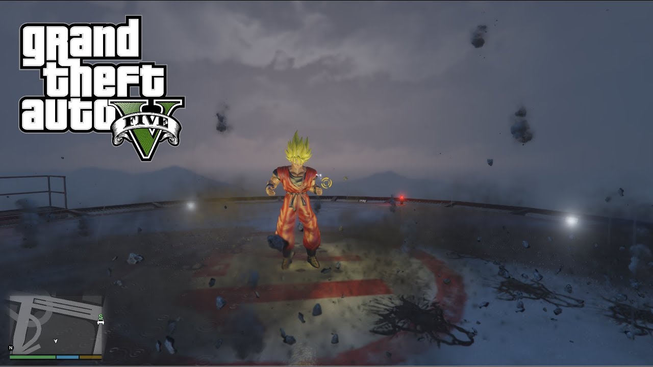 GTA 5  - Dragon Ball Z Mod w/ Transformations!! (WIP 3)