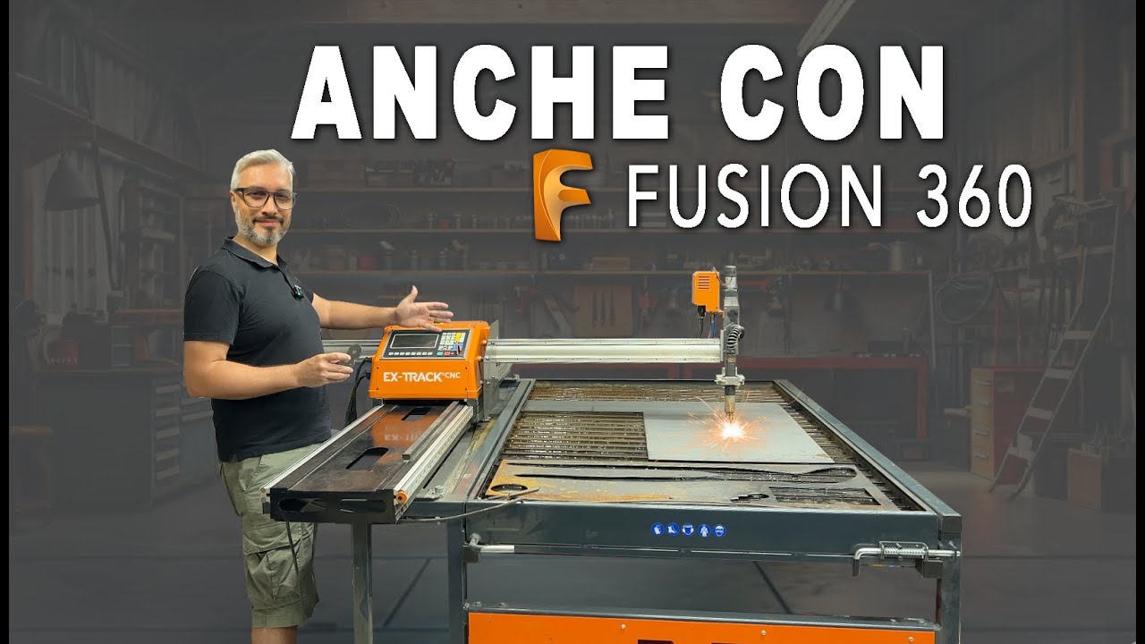 Anche da Fusion 360 - Lavorazioni con la CNC plasma - YouTube