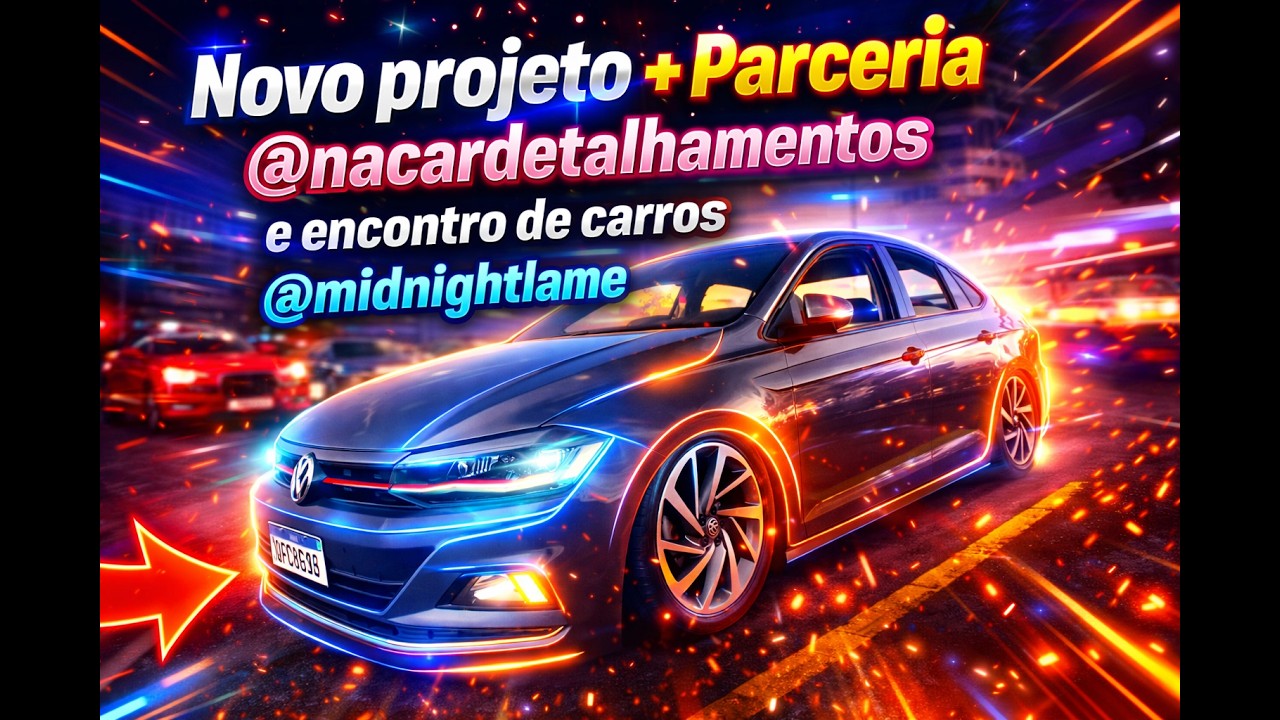 Novo projeto VIRTUS HIGHLINE SUSPEN AR CASTOR +Parceria @nacardetalhamentos e encontro @midnightlame