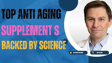 Top Anti-Aging Supplements Backed by Science. Dr david sinclair\