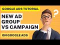 Brand Keywords [New Campaign vs New Ad Group] on Google Ads