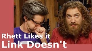 Rhett likes it, loves it, and enjoys it. Link Disagrees (GMM Gut Check) by Eric Thompson 23,362 views 1 year ago 9 minutes, 30 seconds