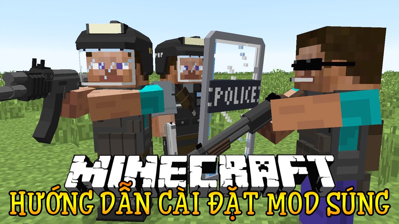 Hướng Dẫn Tải Và Cài Đặt Minecraft Mod Bắn Súng, Animation (Java 7 + Forge  1.7.2) - Youtube