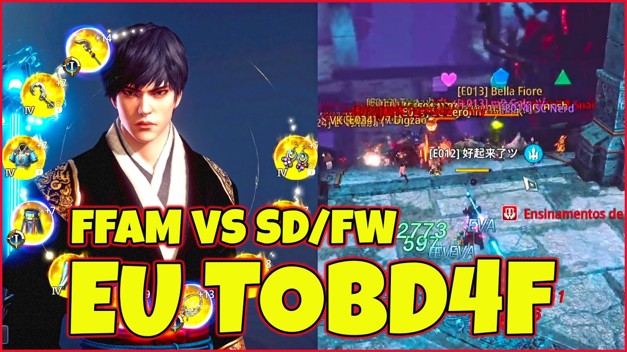 FFAM VS SD/FW AT EU SERVER TOBD4F CONTES | OLD JJB POV | MIR4