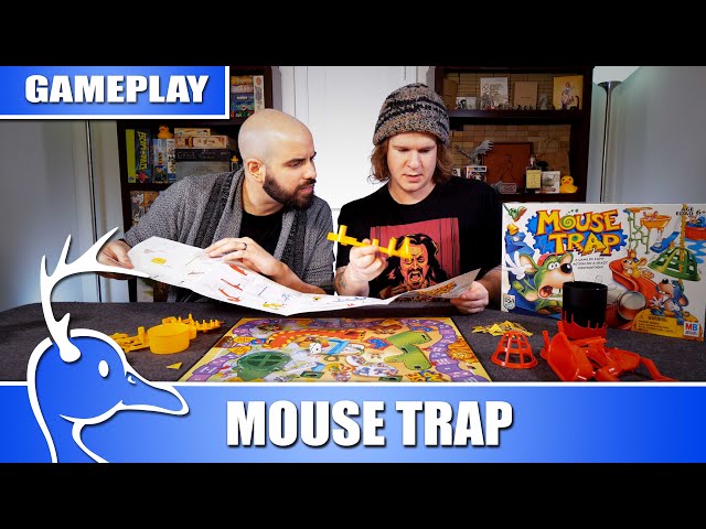 How to build A better Mouse Trap (game). See the awesome patent application for  Mouse Trap - Trivia Happy