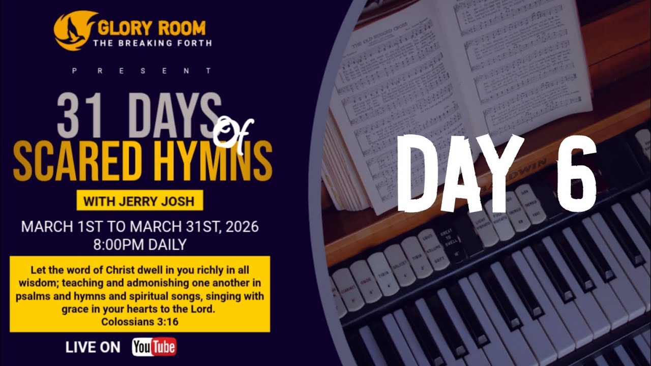 31 DAYS OF SACRED HYMNS || DAY 6 || JUST AS I AM