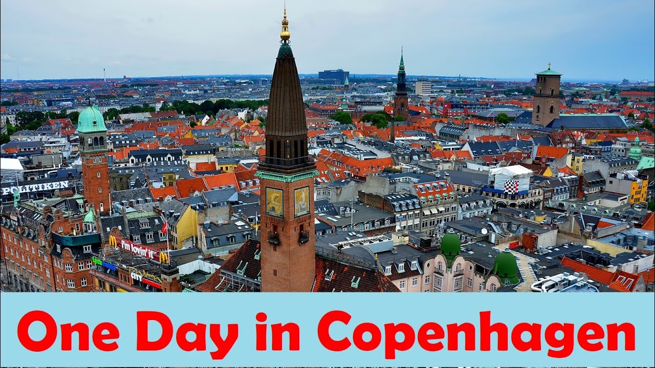 Walking in Denmark. One August Day in Copenhagen