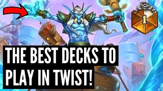 Hearthstone Top Decks💙 on X: It looks like cards banned in Twist