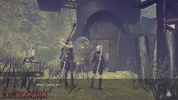 NieR Automata - Subquesting [Route B] [Part 7 No Commentary 1080p60]