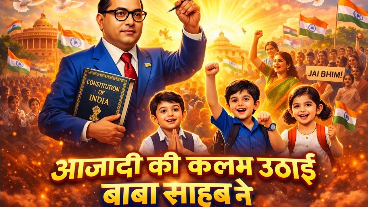 आजादी की कलम उठाई बाबा साहब ने | Jai Bhim Song | Dr BR Ambedkar Motivational Song 2026
