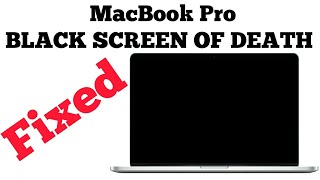 MacBook Pro Black Screen of Death  Fixed 2023