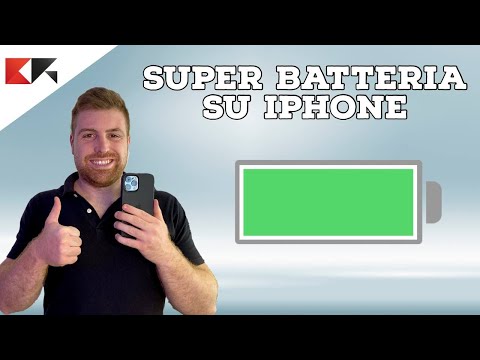 Aumentare DAVVERO la durata della batteria di iPhone (IN 2 MINUTI)