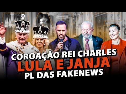 COROAÇÃO REI CHARLES | LULA E JANJA | PL DAS FAKENEWS - STAND UP DIOGO PORTUGAL