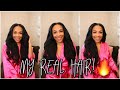 My Real Hair! BEST Affordable Kinky Straight U Part Wig Ft UNice Hair.