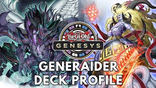 Generaider deck profile October 2025 Genesys format Yugioh
