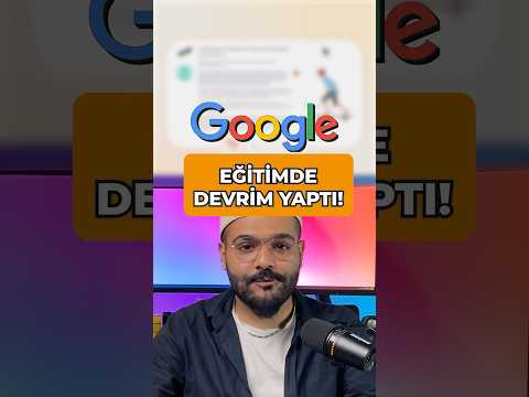 Google eğitimde devrim yapma peşinde ! #yapayzeka