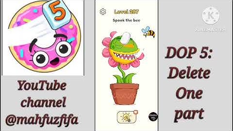 Dop 5 level 287 || 🎮🌀🎮 Delete one part, offline gameplay, walkthrough, Android, ios || @MahfuzFIFA
