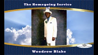 The Homegoing Service of Woodrow Blake