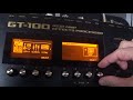 Tonegarage boss gt100 hints and tips
