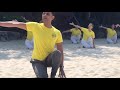 Yoga dance on beach tum hi ho  master praveen