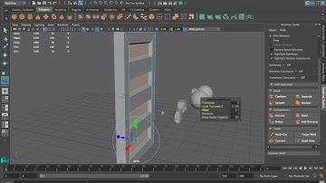 DET 220 - Boolean and Combine a panel door - Intro to 3D Modeling in Maya 2016