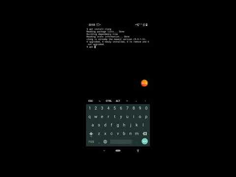 C program in Android using termux || writing and compiling c program