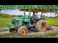 John Deere 5310 Tractor Cage Wheel Performance | tractor video | tractor Review | Come to Village |