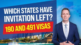 Immigration News - Which States Have Invitation Left? 190 or 491 Visas