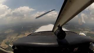 Bought a Piper Arrow 200hp Complex Airplane  - Leg 2 home Beating the storms