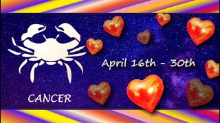 Cancer (April 16th - 30th) You are their, WISH COME TRUE! NERVOUS & AWKWARD, HEALING FIRST.