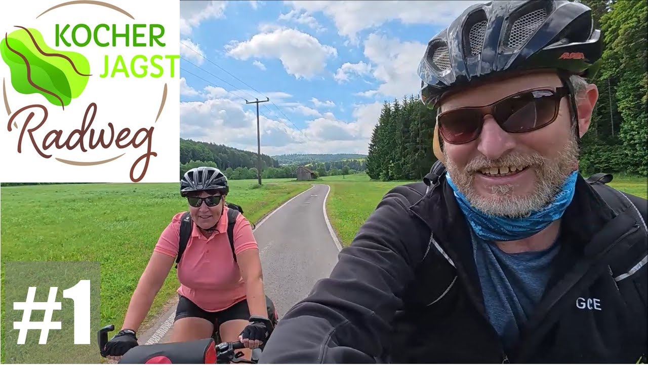 Kocher-Jagst-Radweg | Tag 1 | Aalen - Schwäbisch Hall