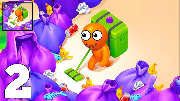 Landfill Clean It Game - Gameplay Walkthrough Part 2 - Tutorial Recycle Clean City (Android, iOS)