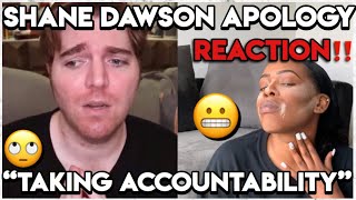 Taking accountability" by shane dawson ...