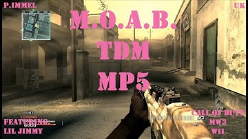MOAB TDM with MP5 on Bakaara - [CoD MW3 Wii] WiiMote GP (UK) #1