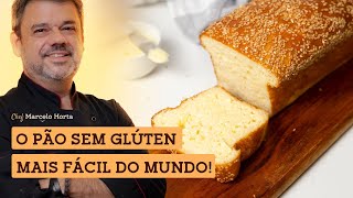 Receita de pão Sem Glúten Mais Fácil do Mundo