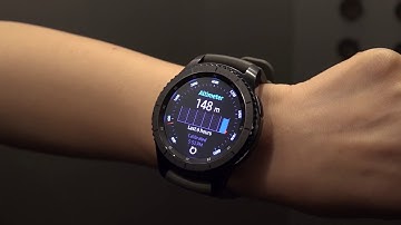 Gear S3  Alti barometer & Speedometer