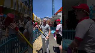 Strongman Ross Lynch at Luna Park in Sydney! 💪