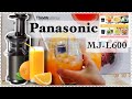 Panasonic VitaminServer slow Juicer | fresh & healthy juice everyday