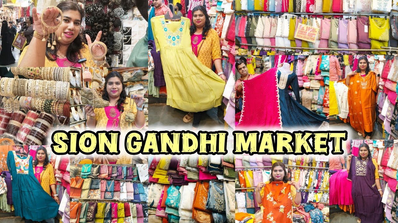 Gandhi Market Sion Tour ✨ Wedding Shopping/ Dresses Jewellery Footwear Plus Size All Sorted 😍