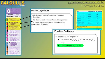 Lesson #2 - Calculus BC - Section 9.3