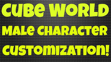 Cube World (Alpha) Male Character Customization