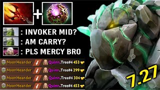 NEW CANCER HERO To COUNTER Invoker Top2 Rank! Octarine Core Tiny Shotgun Support To Carry WTF Dota 2 screenshot 4